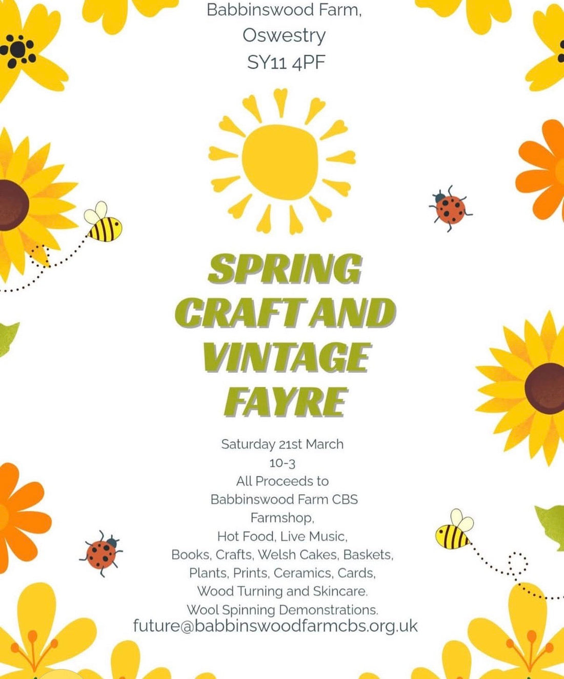 Babbinswood Farm Craft & Vintage Fayre